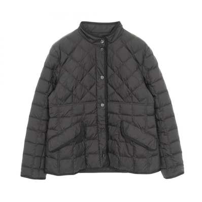 モンクレール MONCLER COURLIS キルティング ダウンジャケット 衣料品 アウター ポリエステル レディース ブラック系 【中古】