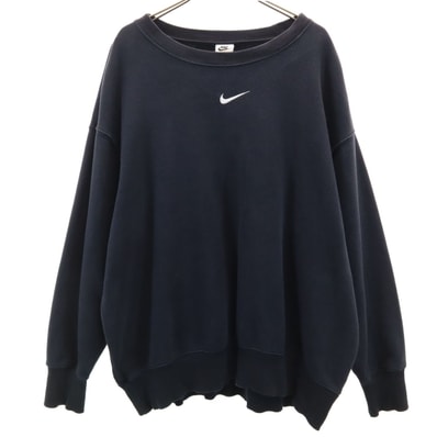 NIKE ナイキ 長袖 スウェット トレーナー XXL ブラック