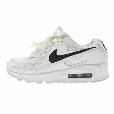 NIKE ナイキ スニーカー CQ2560-101 AIR MAX 90 エア マックス ローカット スニーカー ホワイト ホワイト系 22.5cm【中古】