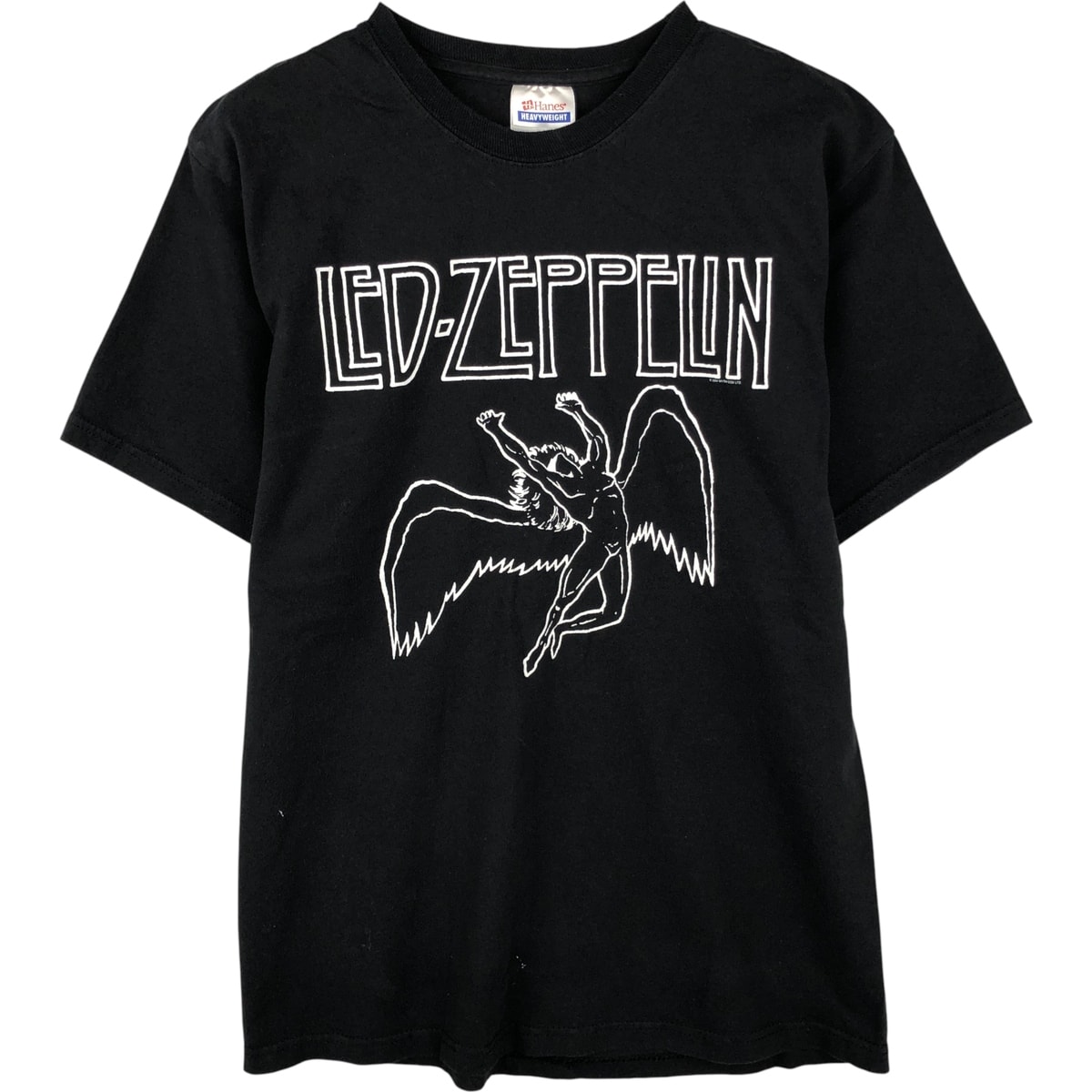 古着 00年代 ヘインズ Hanes Led Zeppelin レッドツェッペリン バンドTシャツ バンT メンズM相当/eaa615544