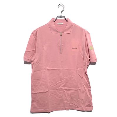 Moncler half zip polo 23SS pink