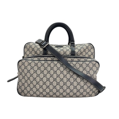 グッチ GUCCI GGスプリーム 2WAY ハンドバッグ【中古】