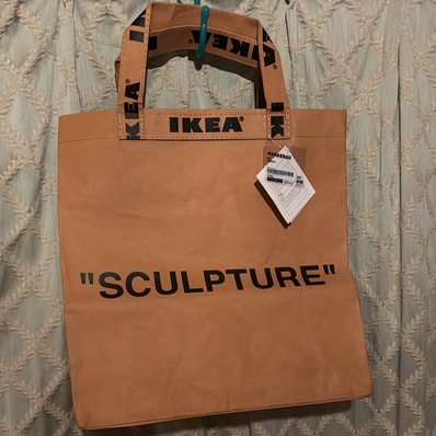 OFF-WHITE / IKEA MARKERAD Medium Bag "Brown"