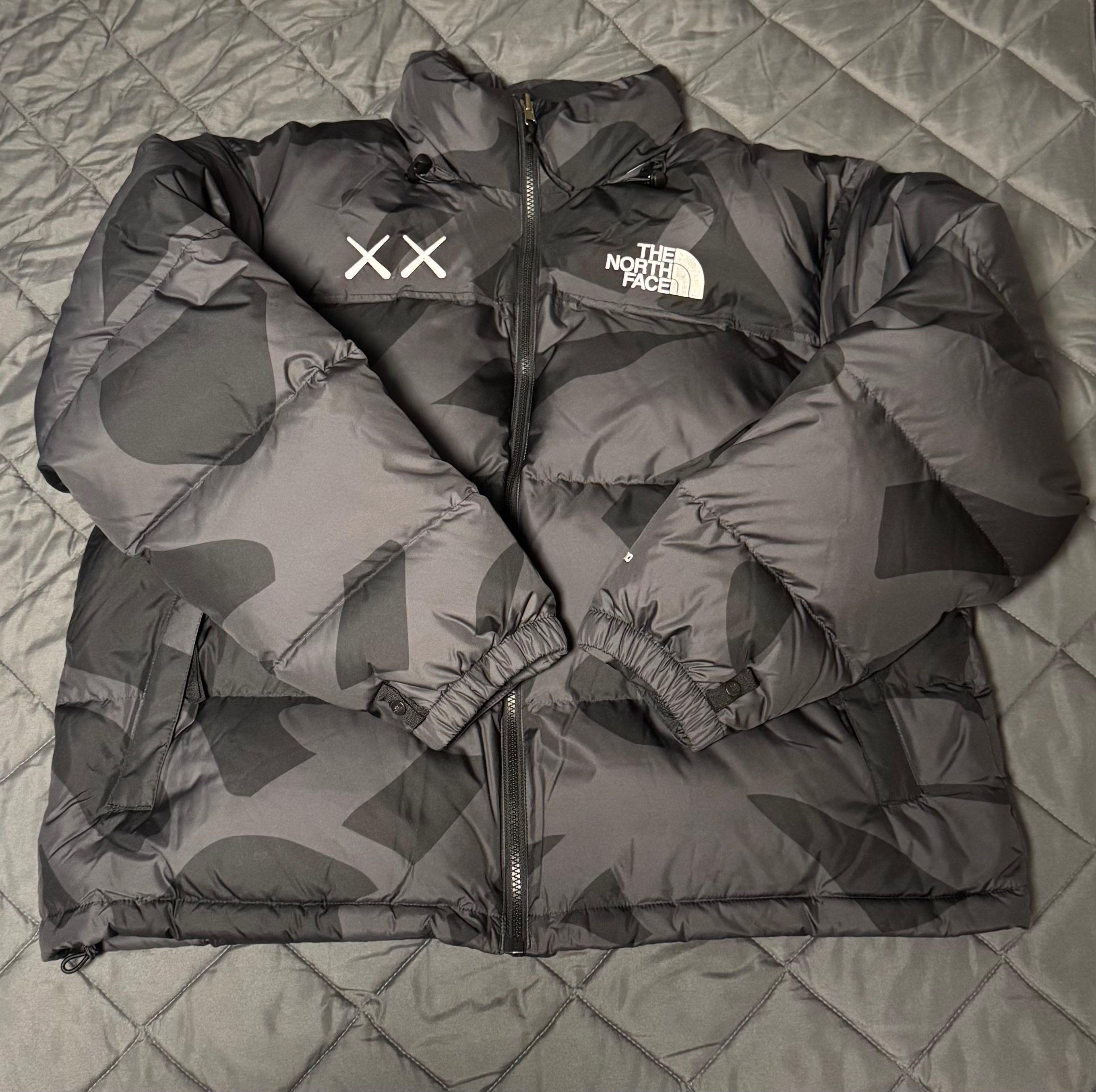 The North Face Kaws Retro 1996 Nuptse Jacket "Black"