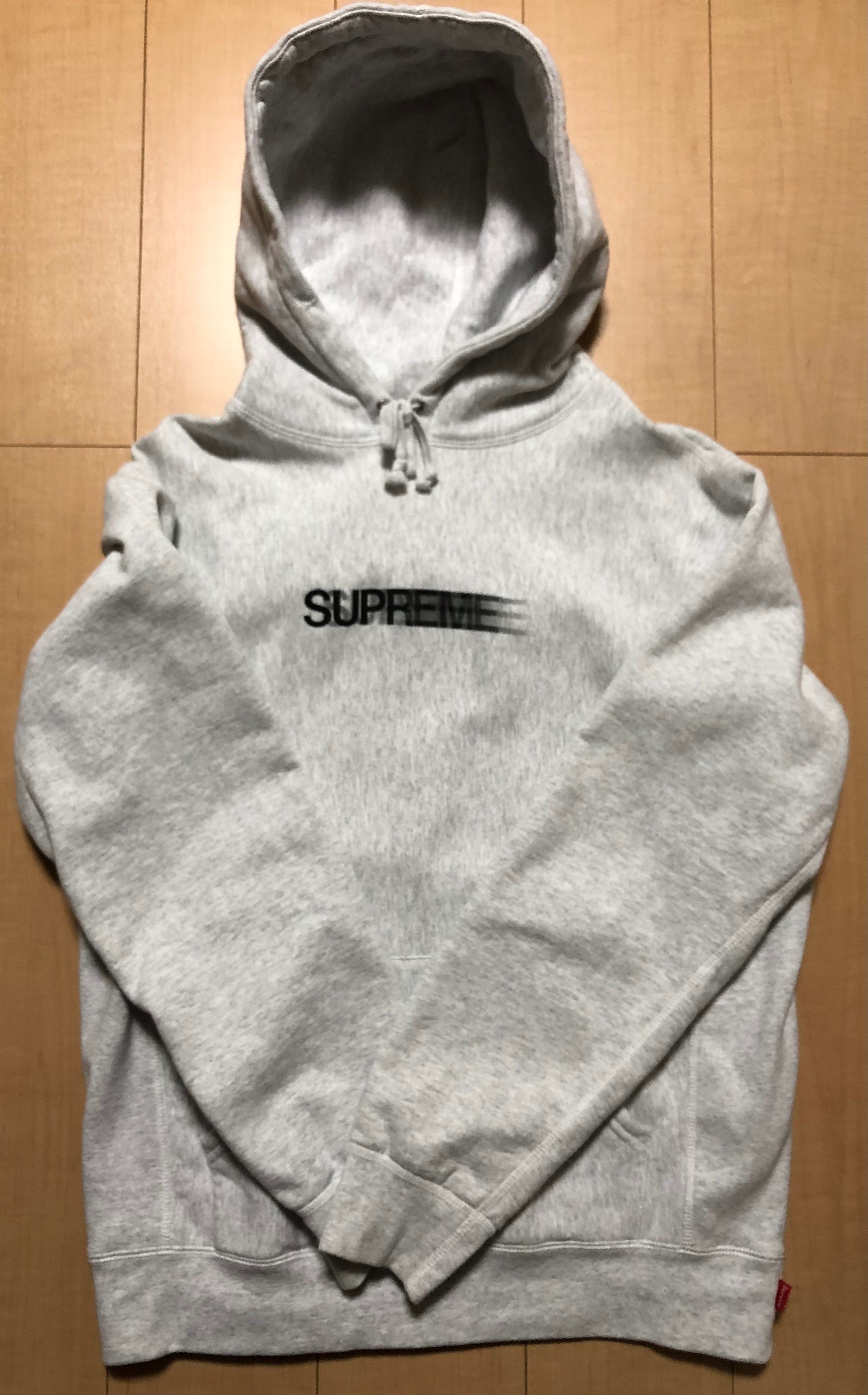 Supreme Motion Logo Hooded Sweatshirt "Grey" (20SS)