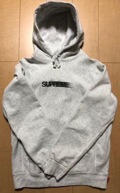 Supreme Motion Logo Hooded Sweatshirt "Grey" (20SS)