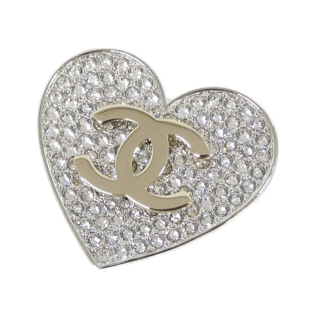 D (傷や汚れあり)】CHANEL シャネル ココマーク 溶岩 93A ブローチ