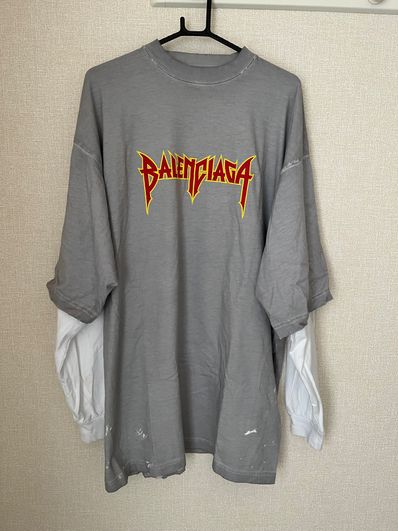 バレンシアガメタルロンT