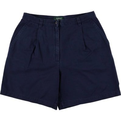 古着 ラルフローレン Ralph Lauren LAUREN ローレン ワンタック チノショーツ ショートパンツ レディースL(w30)相当/eaa574335