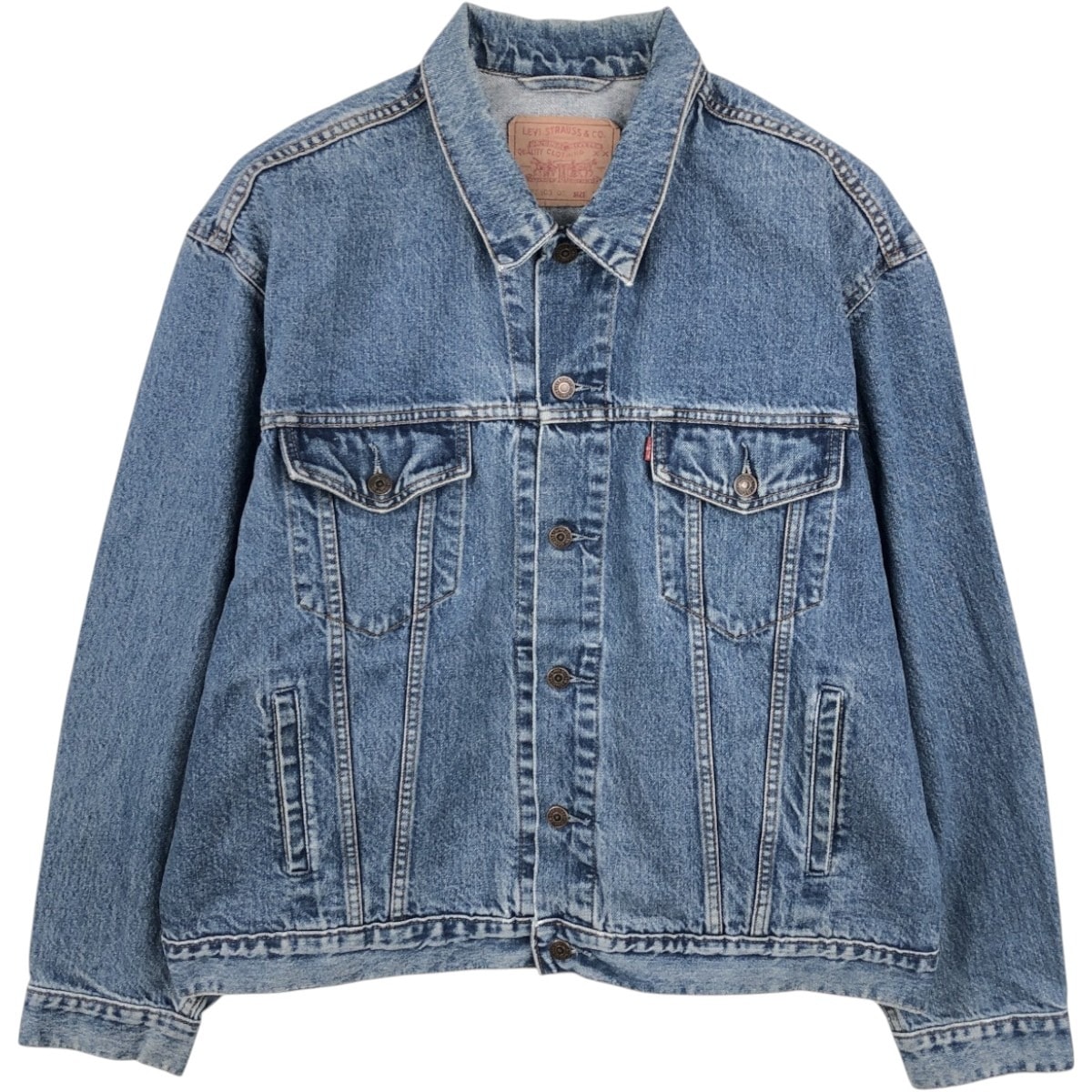 古着 90年代 リーバイス Levi's 70503-0216 ユーロモデル デニムジャケット Gジャン メンズXXL相当 ヴィンテージ/eaa670736