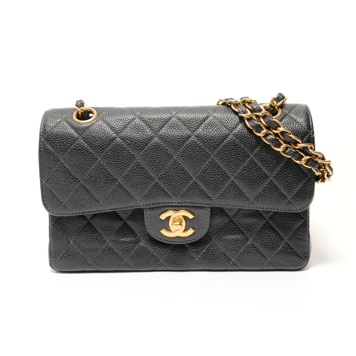 シャネル CHANEL 6番台 マトラッセ25 ゴールド金具 ショルダーバッグ【中古】