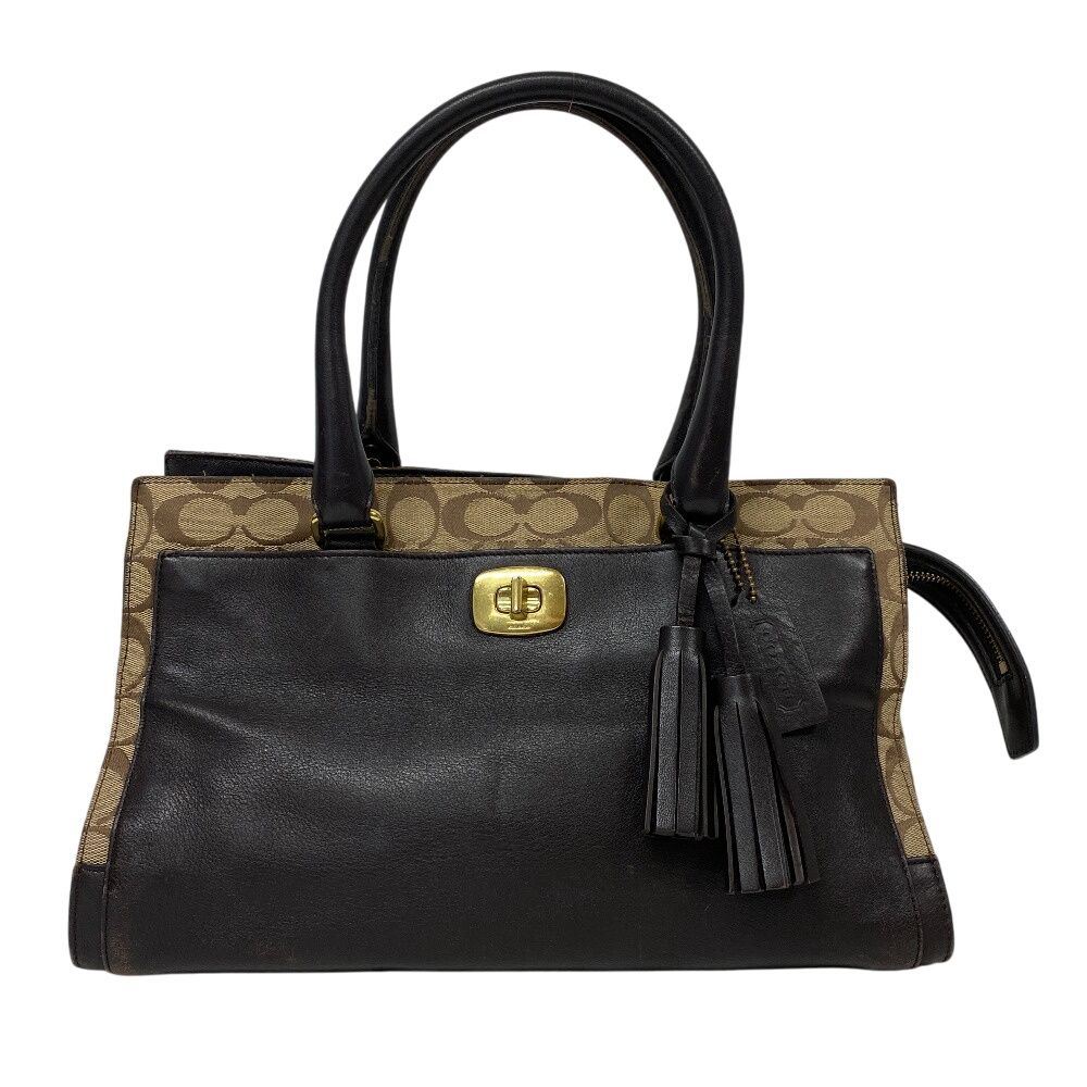 コーチ COACH ハンドバッグ シグネチャー シグネチャー 25371 ブラウン