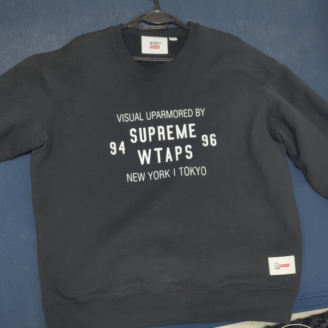 Supreme / WTAPS Crewneck "Black" 21274SPD-CSM03S