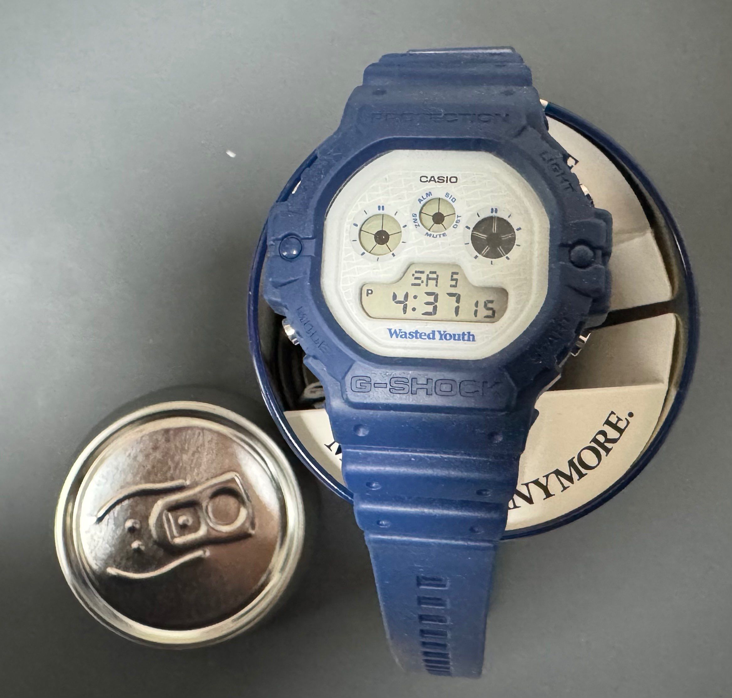 Wasted Youth x G-Shock DW-5900WY-2JR "Blue" / VERDY