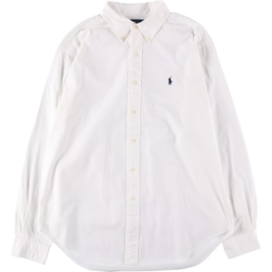 古着 ラルフローレン Ralph Lauren CLASSIC FIT 長袖 ボタンダウンシャツ メンズL相当/eaa539121