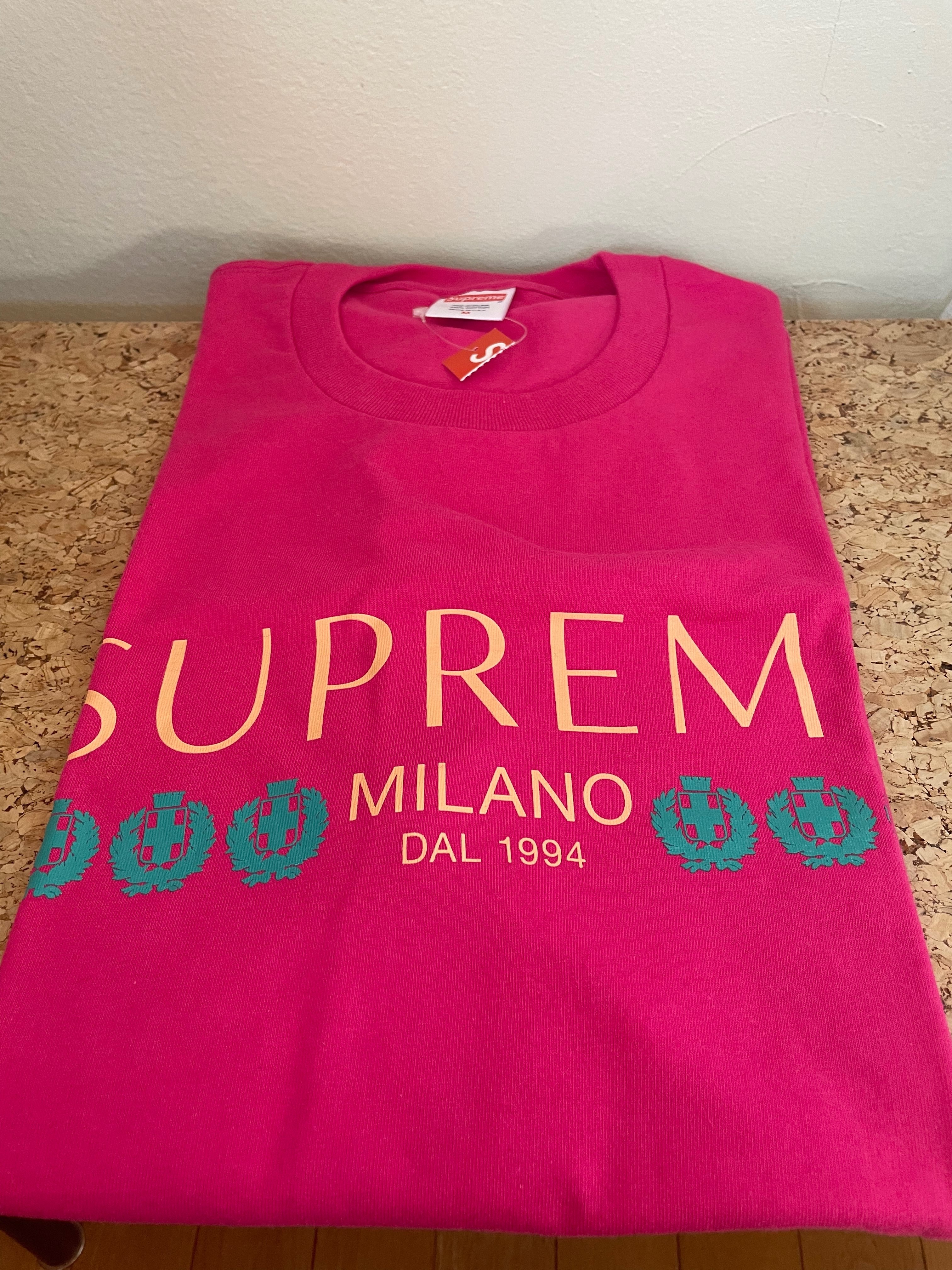 Supreme Milano Tee "Pink"