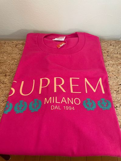 Supreme Milano Tee "Pink"