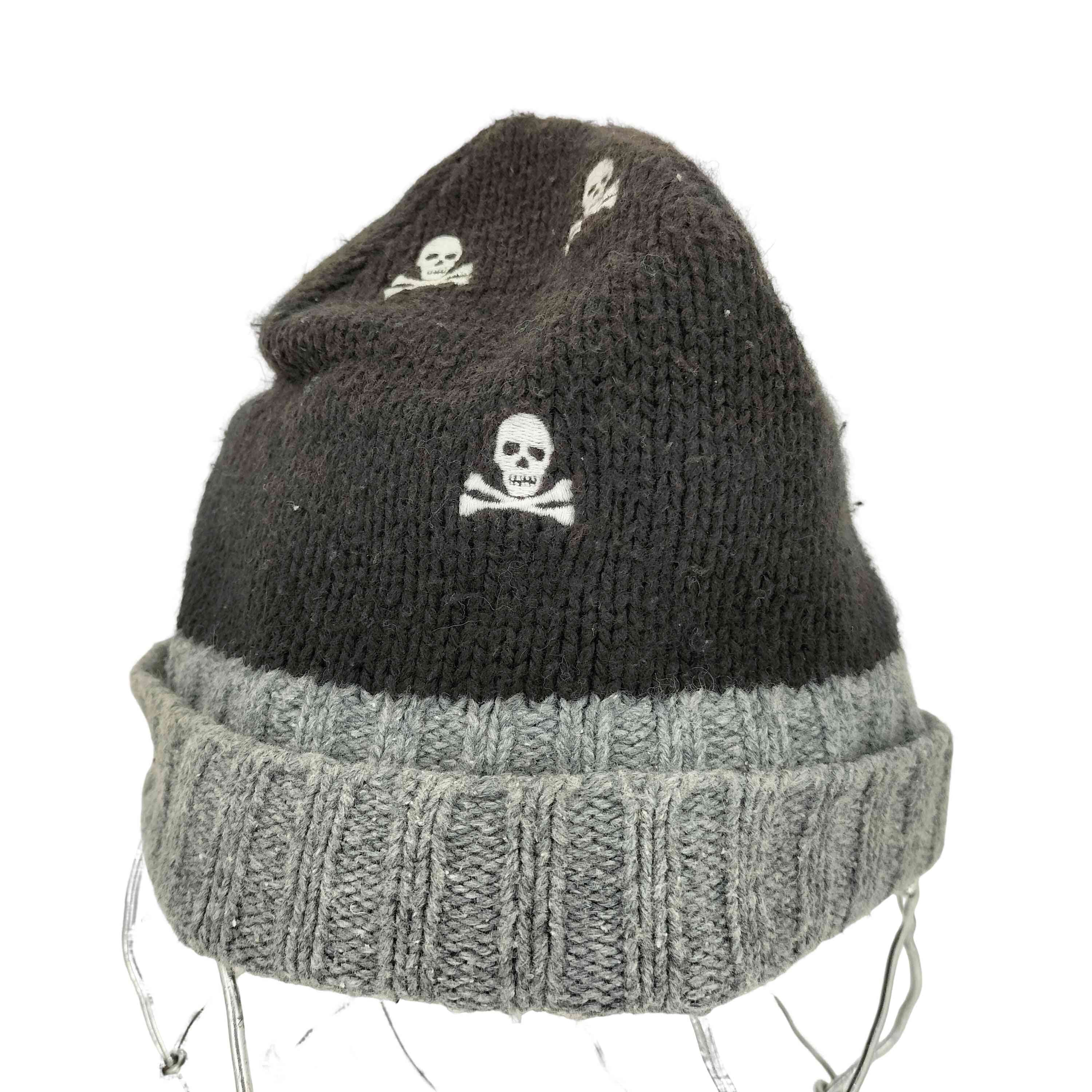 00s OLD ドクロ ニットビーニー【1140674063471】