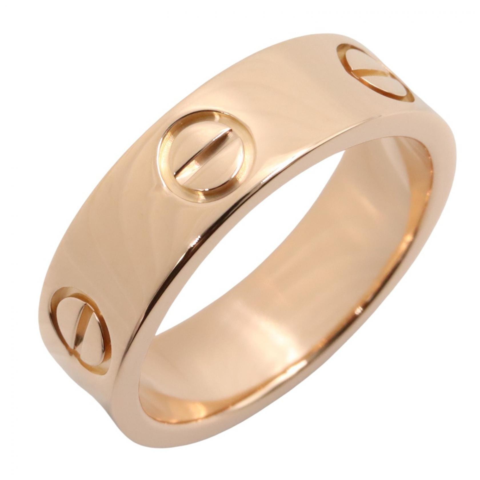 カルティエ CARTIER ラブリング リング・指輪 ジュエリー K18PG(ピンクゴールド) レディース ゴールド系 B4084800 【中古】