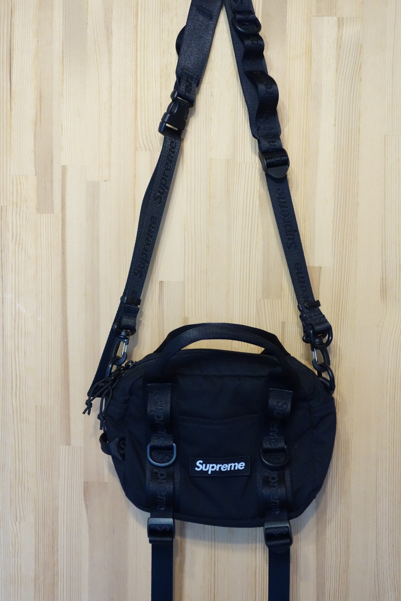 Supreme Mini Duffle Bag (26SS) "Black"