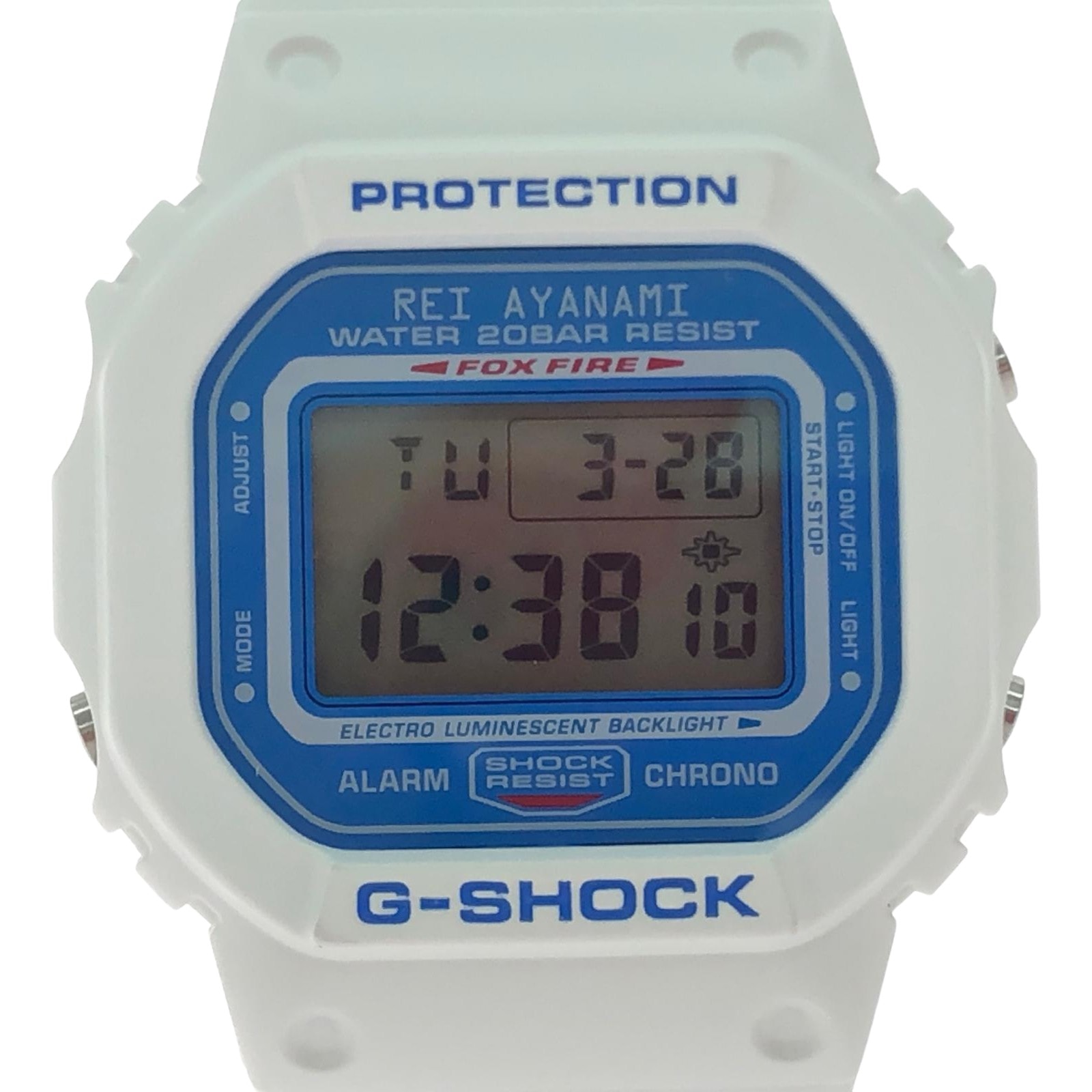 ▼▼CASIO カシオ メンズ腕時計 クオーツ G-SHOCK デジタルウォッチ エヴァンゲリオンコラボ 綾波レイ DW-5600VT