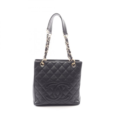 シャネル CHANEL マトラッセ PST トートバッグ バッグ キャビアスキン(グレインドカーフ) レディース ブラック系 【中古】