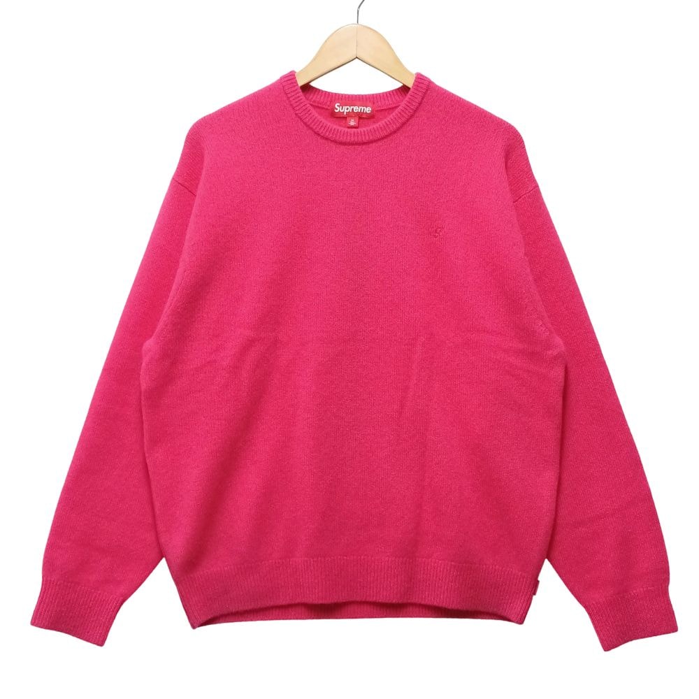 SUPREME シュプリーム 24AW Cashmere Sweater カシミヤ ニット セーター ピンク サイズ M 正規品 / 56046
