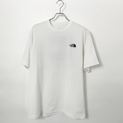 The North Face Men's Short Sleeve Bandana Square Logo Tee "White2"