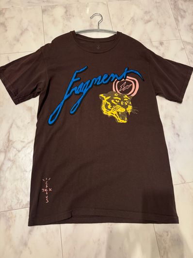 Travis Scott Cactus Jack For Fragment Icons Tee "Brown"