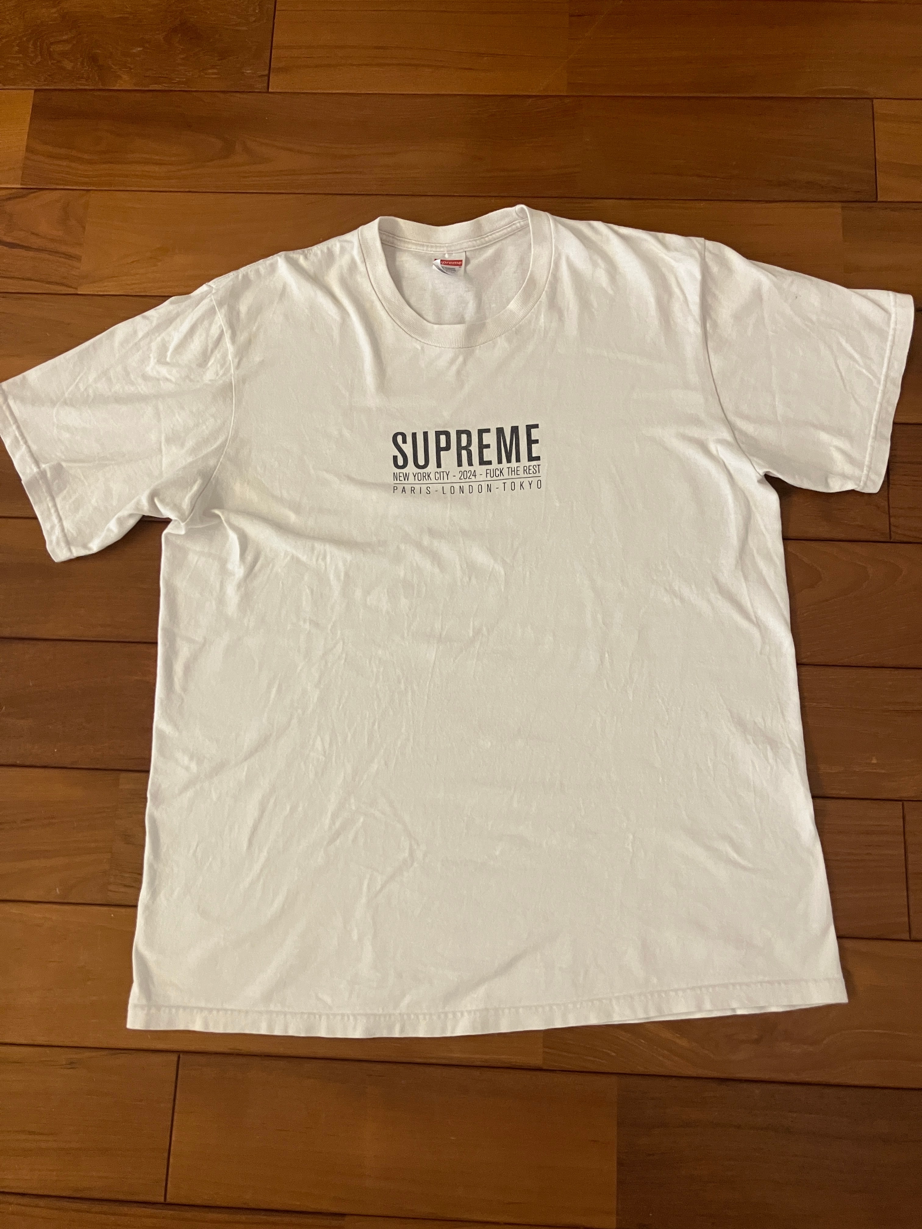 Supreme Paris Tee "White"