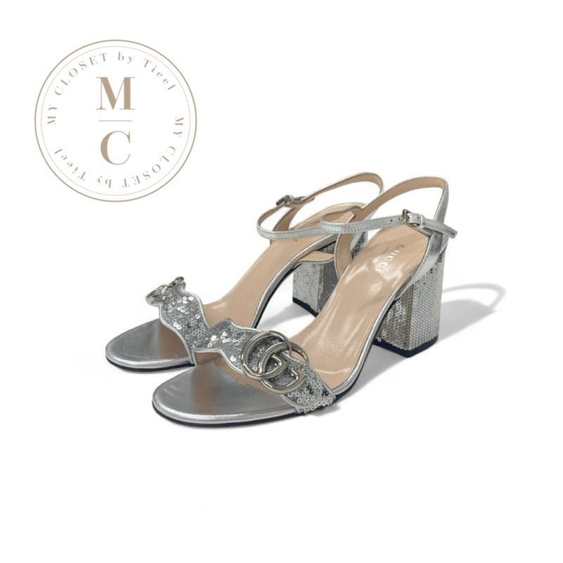 A (未使用に近い)】グッチ GUCCI サンダル 靴 シューズ レザー