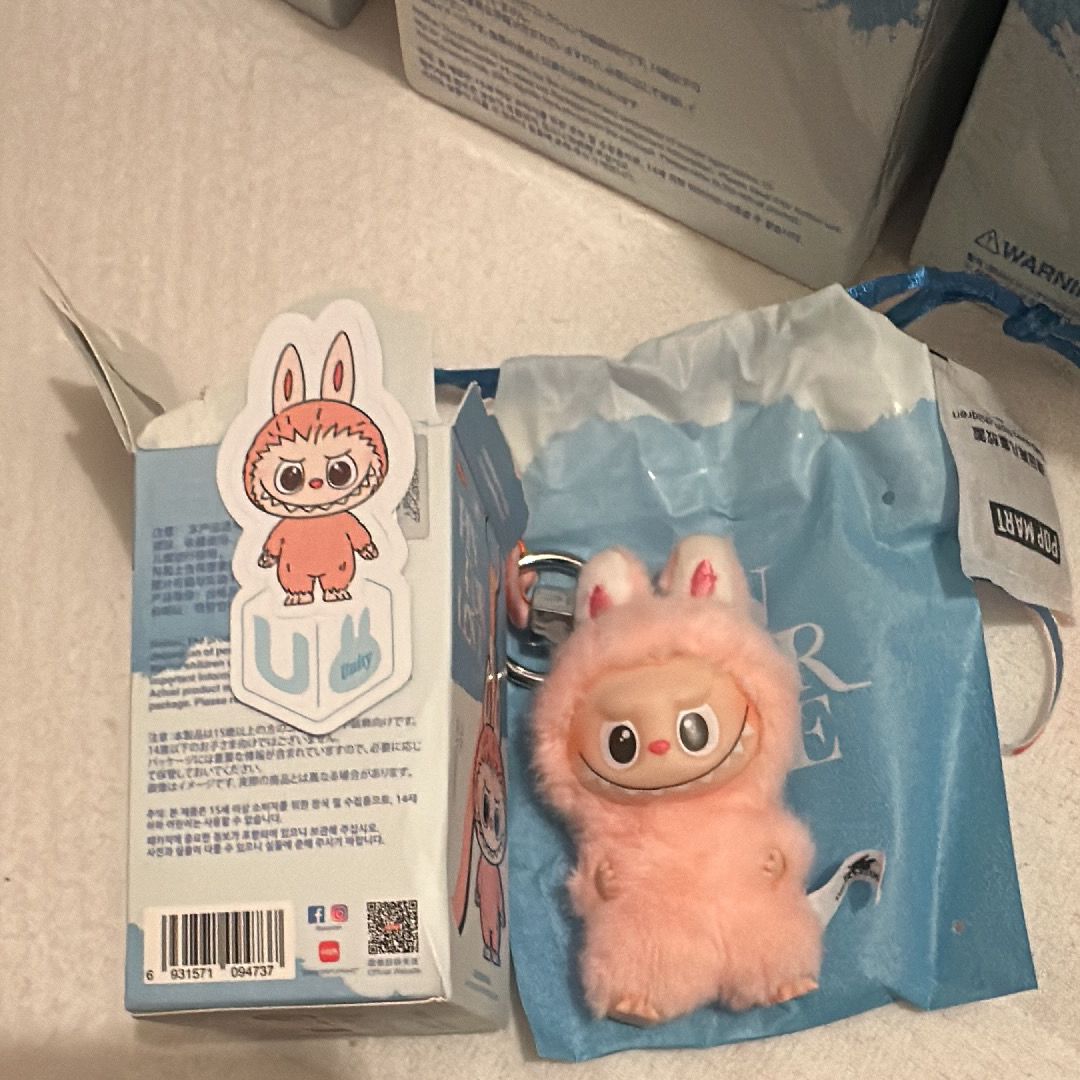 POP MART THE MONSTERS (LABUBU) Pin for Love Series-Vinyl Plush Pendant (N-Z) U