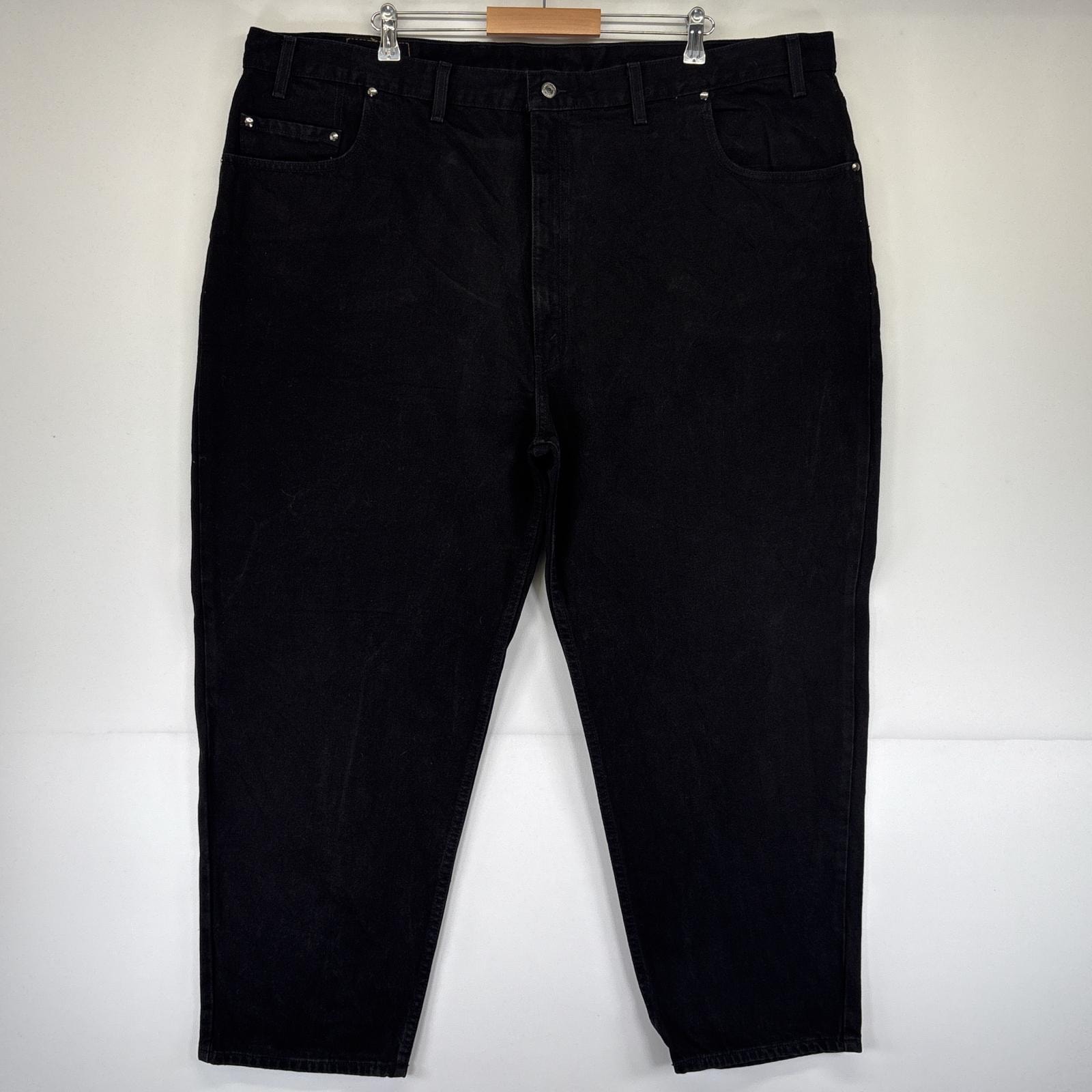 古着 リーバイス Levi's デニムパンツ 545 テーパード 大きいサイズ ジップフライ ジーンズ ジーパン w50 L30 ブラック メンズ