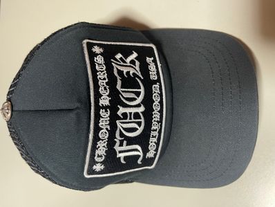 Chrome Hearts Tracker Cap Fuck "Black"