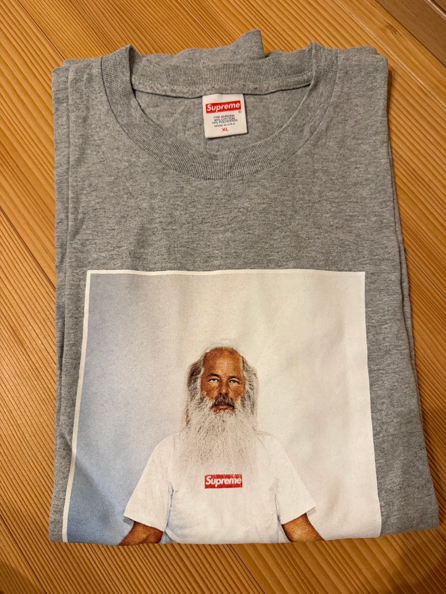 Supreme Rick Rubin Tee "Heather Grey"