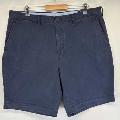 古着 ポロ・ラルフローレン POLO RALPH LAUREN ショートパンツ チノパン 大きいサイズ 半ズボン ハーフパンツ 短パン w40 ネイビー メンズ