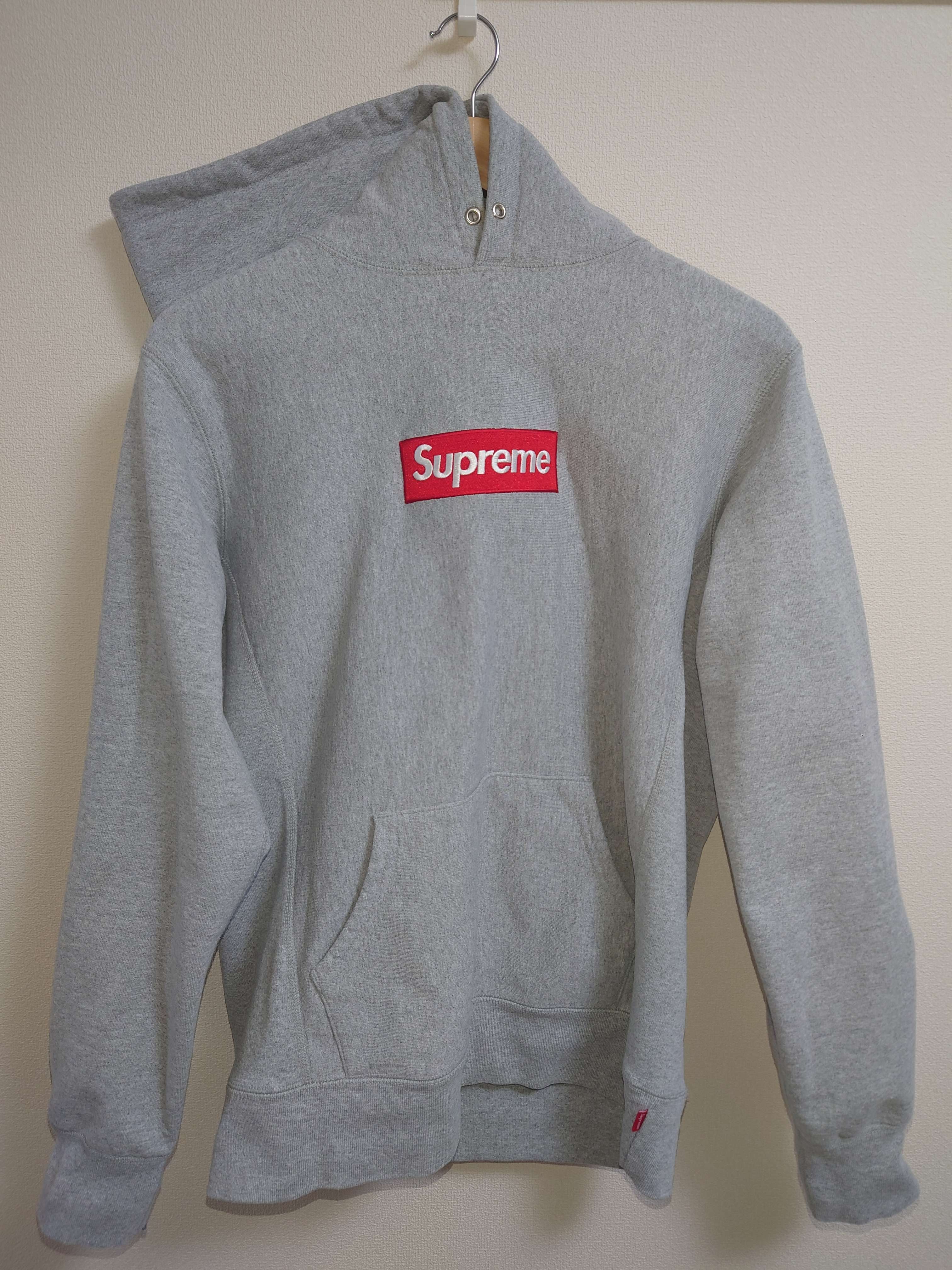 Supreme Box Logo Hooded Sweatshirt "Heather Grey" (16FW)