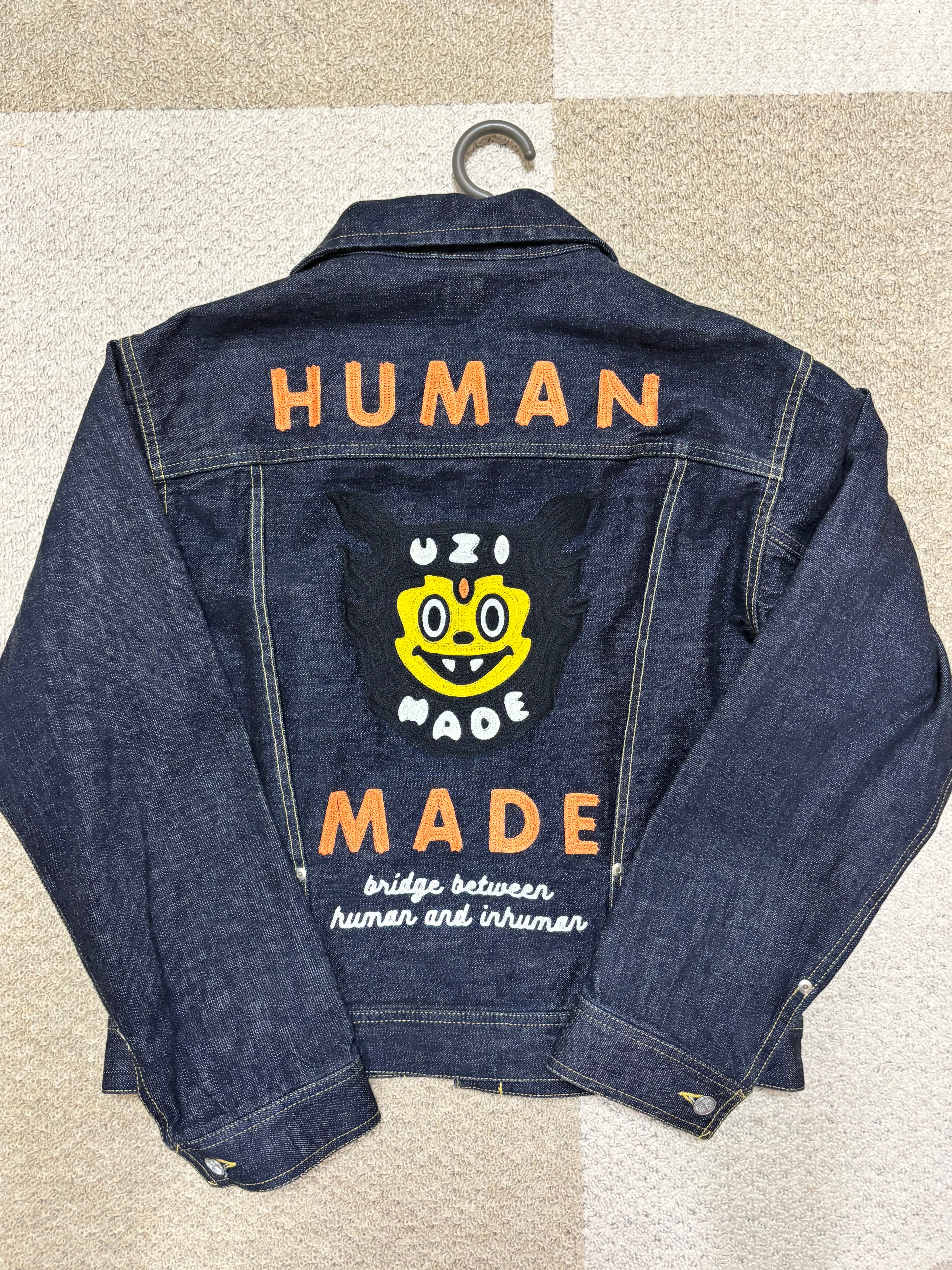 HUMAN MADE UZI MADE DENIM JACKET "Indigo"