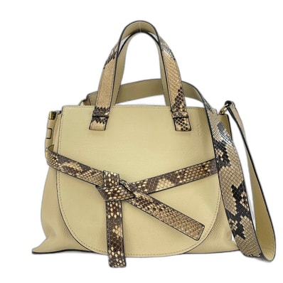 ロエベ LOEWE ゲートトップハンドル ハンドバッグ【中古】