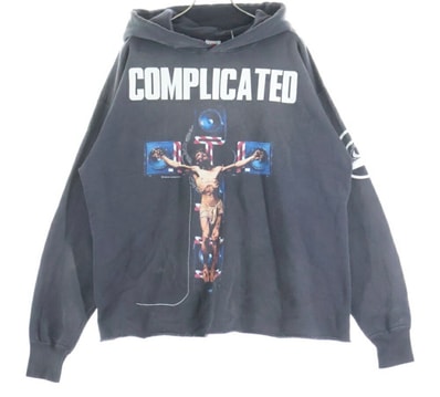 SAINT Mxxxxxx x Kosuke Kawamura Hoodie Complicated "Black"