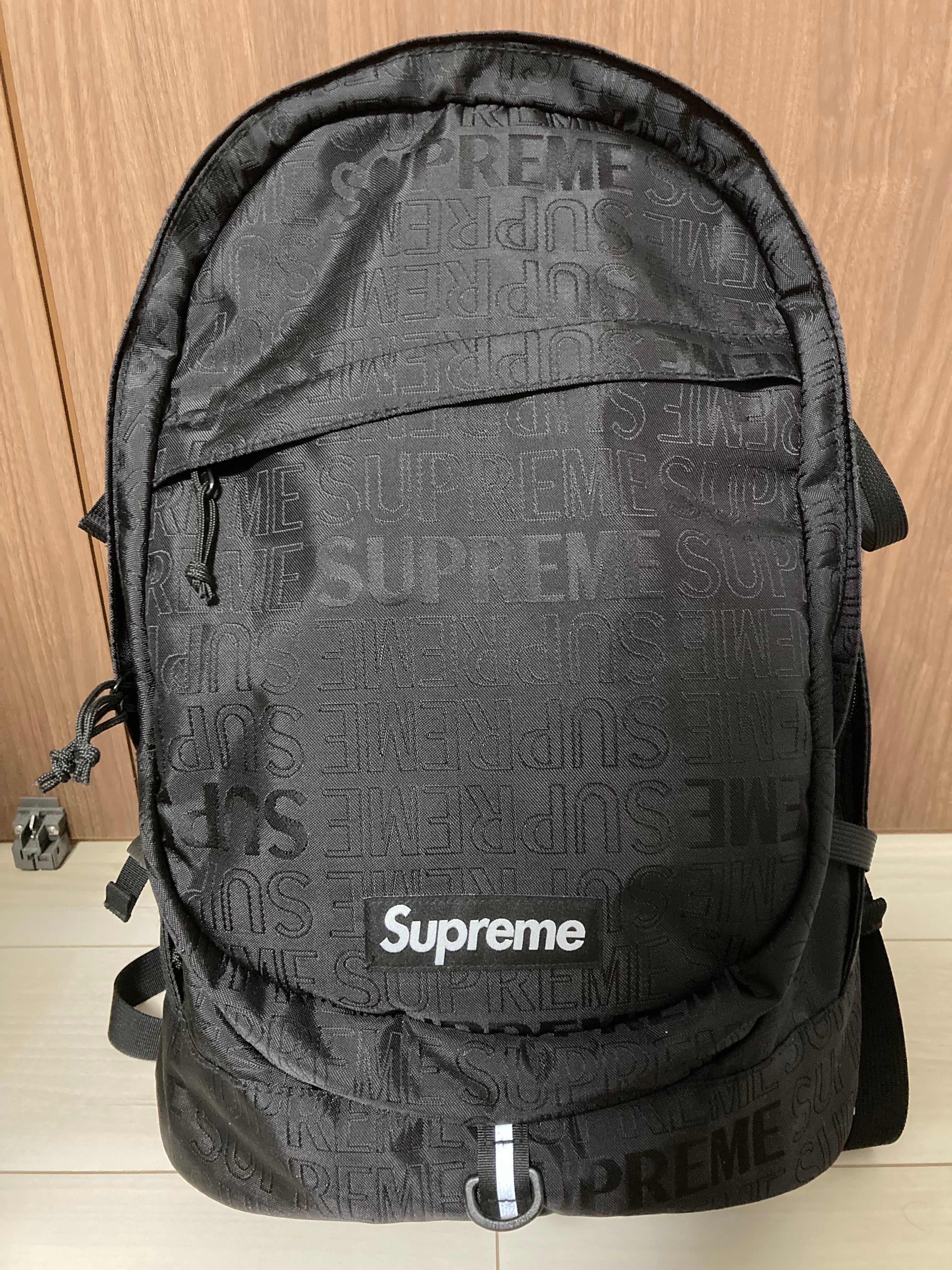 Supreme 19SS Backpack "Black"