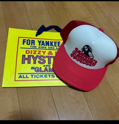 HYSTERIC GLAMOUR Speedster Mesh Cap "Red"