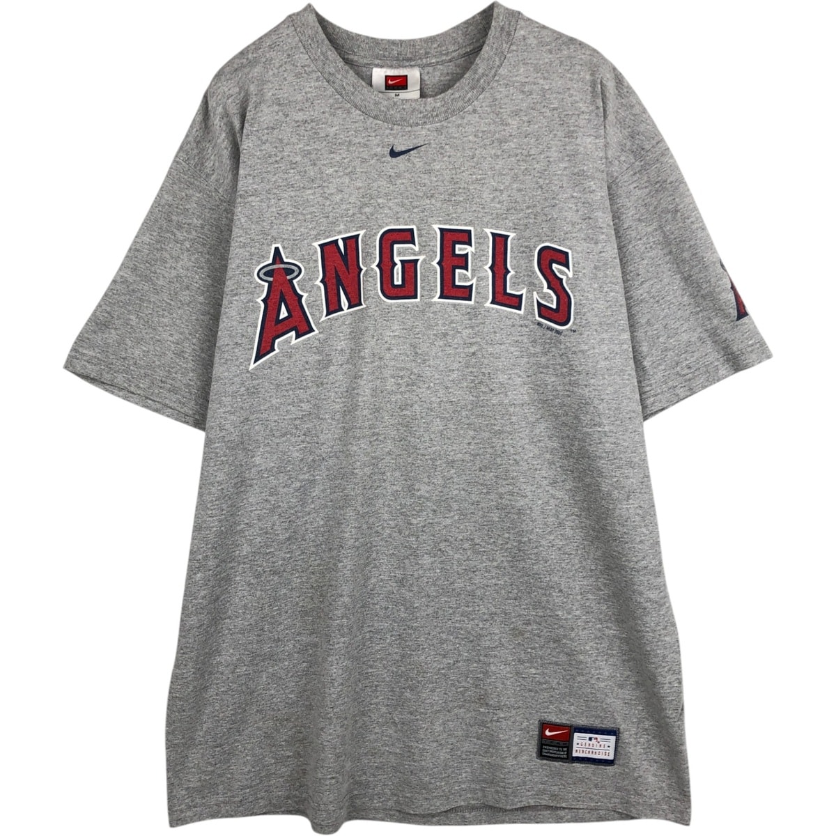 古着 ナイキ NIKE TEAM MLB LOS ANGELES ANGELS ロサンゼルスエンゼルス スポーツプリントTシャツ メンズM相当/eaa629708