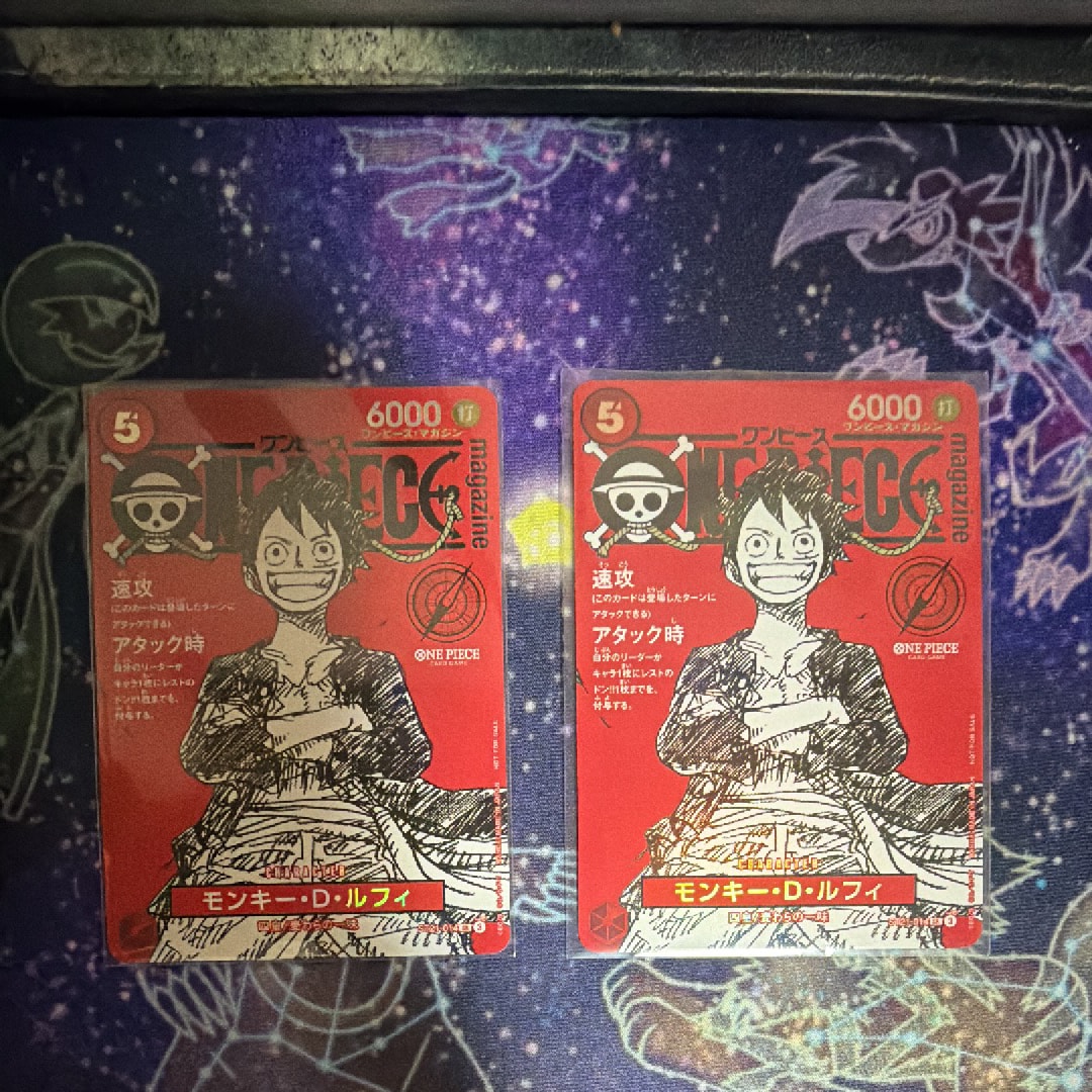 モンキー・D・ルフィ SR [ST21-014](プロモーションカード「ワンピースマガジン 特集 週刊少年ジャンプとワンピース 020」)