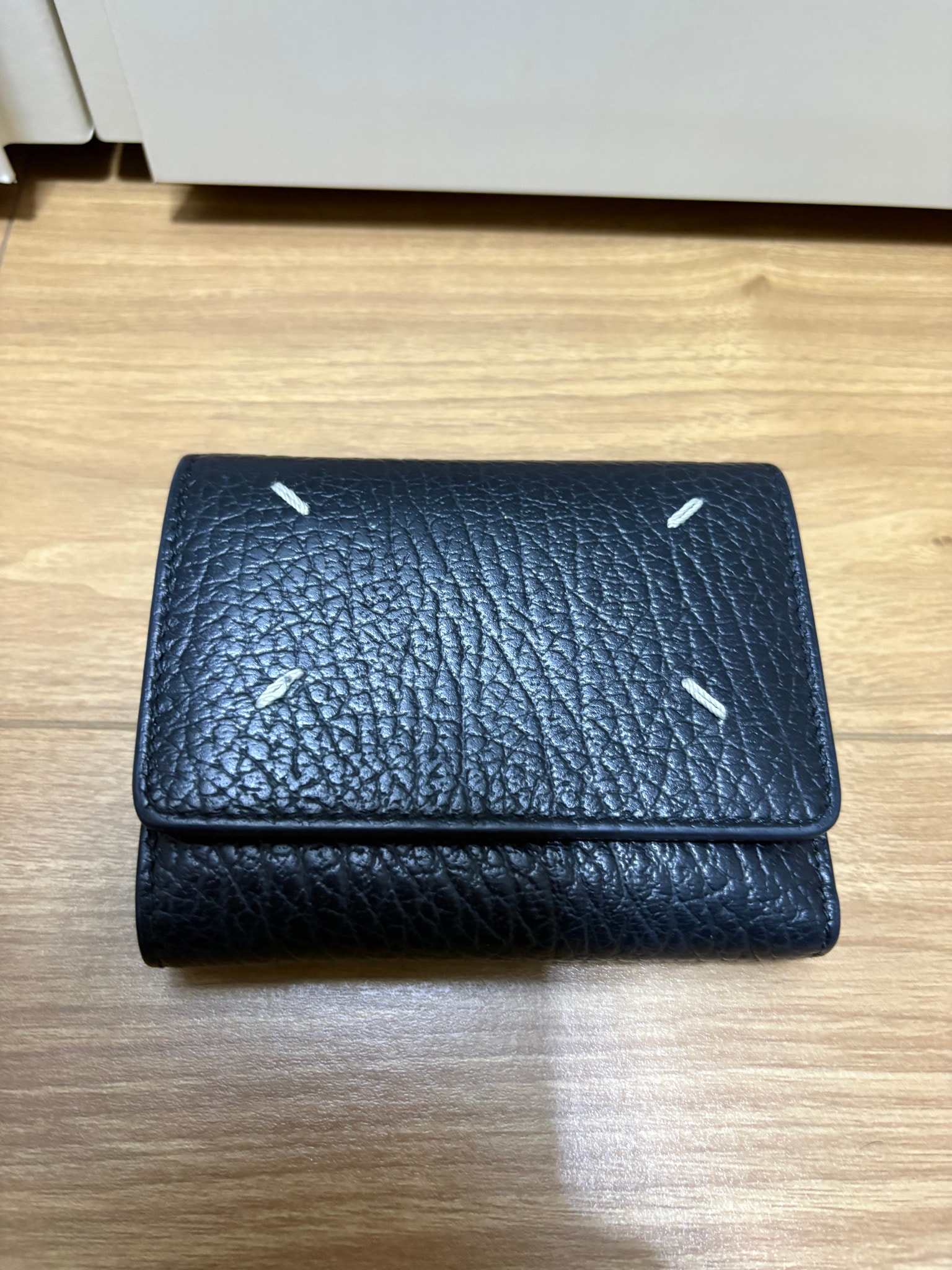 Maison Margiela Leather Envelope Wallet "Black"