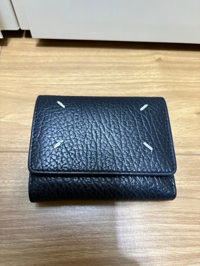 Maison Margiela Leather Envelope Wallet "Black"