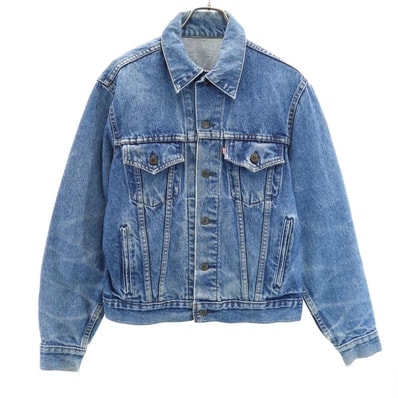 Levi's リーバイス 80s 90s カナダ製 オールド デニムジャケット 42 ウォッシュブルー トラッカー ジージャン