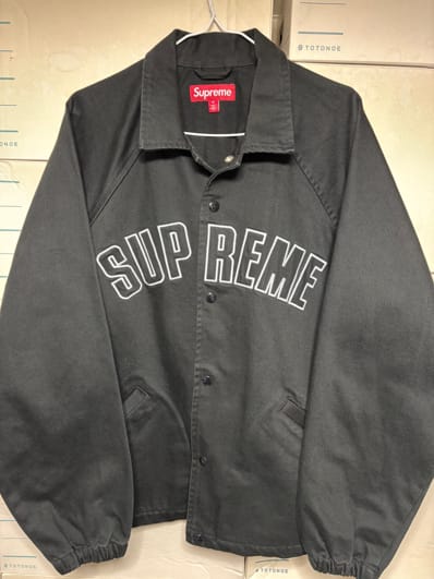 Supreme ARC Denim Coaches Jacket "Black"