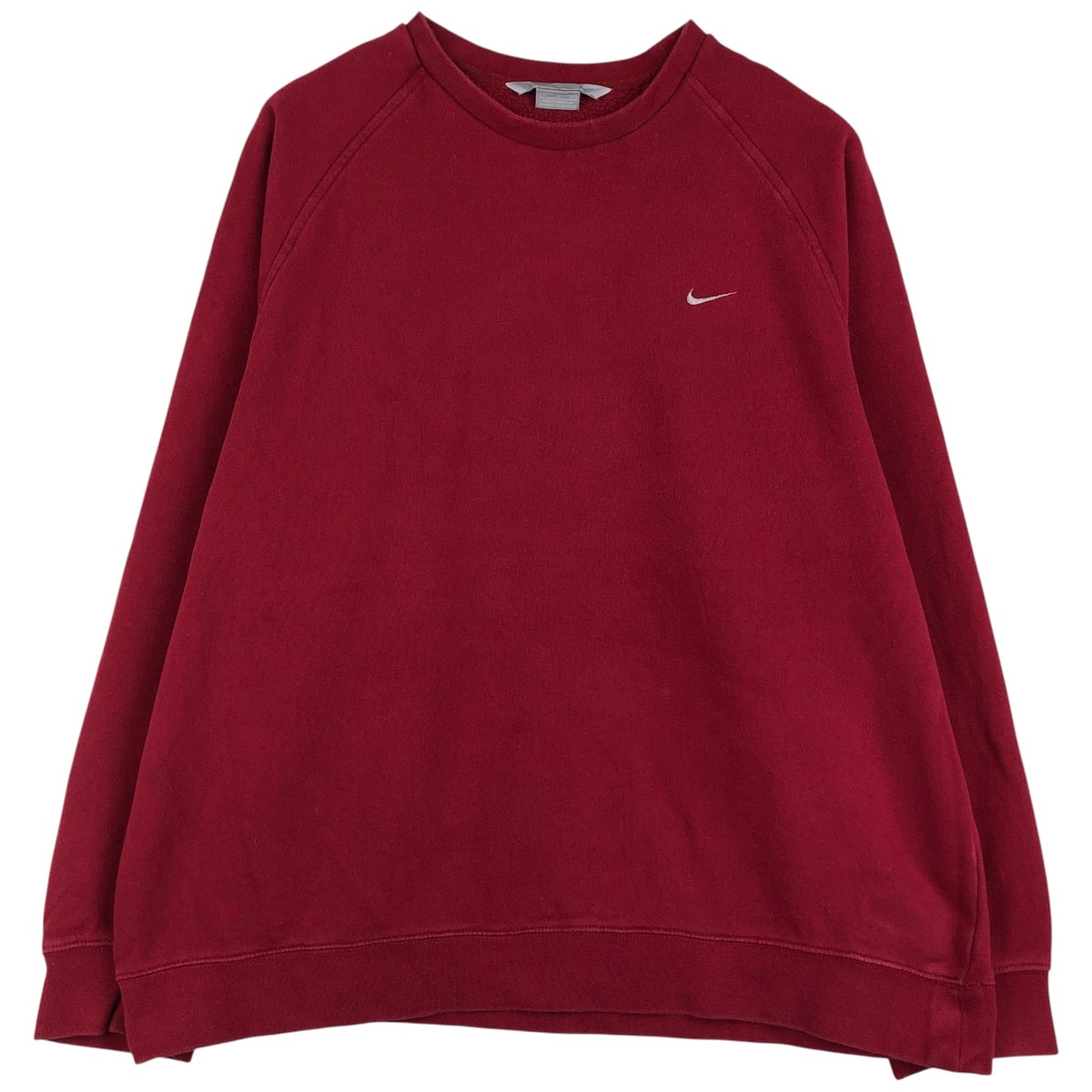 古着 00年代 ナイキ NIKE ワンポイントロゴスウェットシャツ トレーナー メンズXL相当/eaa608086