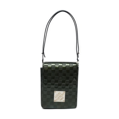 ルイヴィトン LOUIS VUITTON ペトロールブルー M92128 ダミエ・ヴェルニ ショルダーバッグ